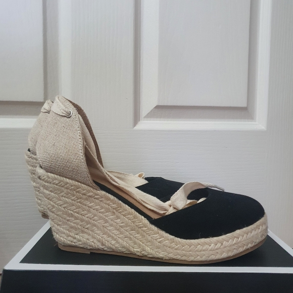 Novo Benito Espadrille wedges Size 9 - Picture 4 of 10